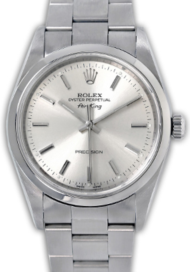 Pre-Owned Rolex Air King 14000 Steel